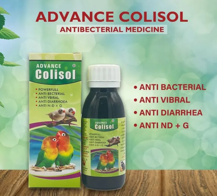 Advance Colisol 100ml – Antibacterial & Antiviral Medicine for Birds ...