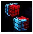 PUBG Gift Box key.chain Modle Airdrop Box Ahtray Container Toy Collection Decoration. 