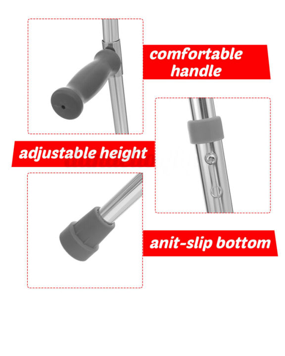 Pair%20of%20Adult%20%20Crutches%20Elbow%20/%20Forearm%20With%20Adjustable%20Handle%20&%20Height-%20High%20Weight%20Bearing%20Walking%20Stick%20Ergonomic%20Design%20-%20Image%208