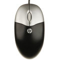 Black- Silver Hp_/ Usb Optical Scroll Mouse. 