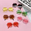 Cartoon 1-5 Years Kids Party Sunglasses Summer Cute Apple-shaped UV400 Dark Glasses for Girls Boys Gift for Children. 