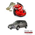 Suzuki Cultus Old Premium Heavy Super Loud Horn - Pack of 2 in Red. 
