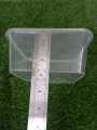 Pack of 5 Pcs - 1500ml Food Container Storage Boxes with Separate Lid- Clear Transparent Plastic. 