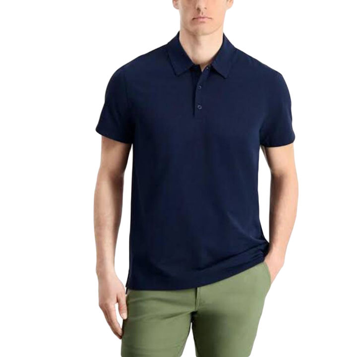 Basic Polo Shirt For Men - Navy Blue