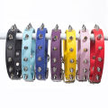 Spiked Dog Collar Spiky Cat Collar Pu Adjustable Pet Collar With Spikes For Cats Puppy Small Dogs Chihuahua Pug Bulldog. 