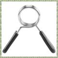 Sptrry1 Pcs Standard 1.1 inch/28mm Barbell Bar Clamps Spring Collar Clips Gym Weight Dumbbell Lock. 