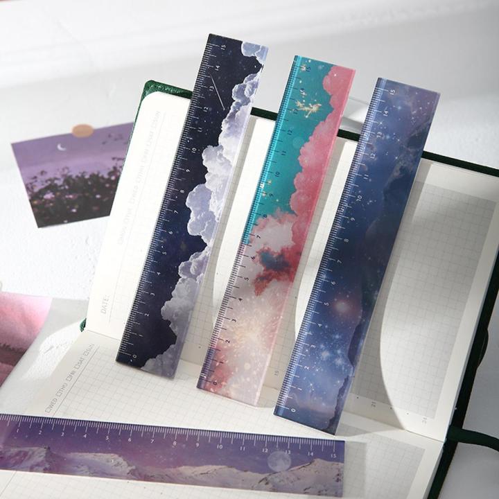 Wandering star acrylic ruler ins wind dream star 15CM scale drawing ...