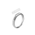 Light Sculpted I Love You Rings For Couples. 