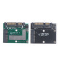 Half height MSATA Mini Pcie SSD To 2.5'' SATA3 6.0gps Adapter Converter Card Tetuo. 