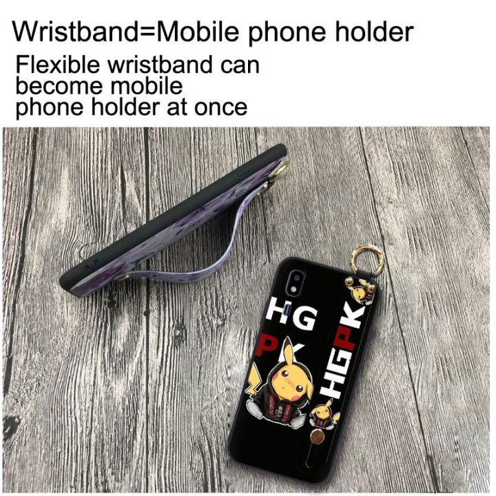 Phone%20Holder%20Kickstand%20Phone%20Case%20For%20Samsung%20Galaxy%20A2%20Core%20Dirt-resistant%20Soft%20case%20Back%20Cover%20Lanyard%20Durable%20Cute%20-%20Image%204