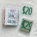 1000 Savings Challenge Binder Money Saving Binder Savings Challenges Book with Envelopes, Envelope Savings Challenge. 