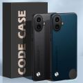 For Nothing CMF Phone 1 5G case Carbon Fibre Leather Silicone Shockproof Full Protection Back cover For CMF Phone1 Casing. 