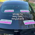 Student Driver Sticker Removable No Paint Damage - Non Magnetic Stickers for Car Windows Student Driver Signs f. 