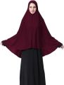 Women's High Stretch Namaz Makhna Hijab Muslim Arabian Long Jerssy Purity. 