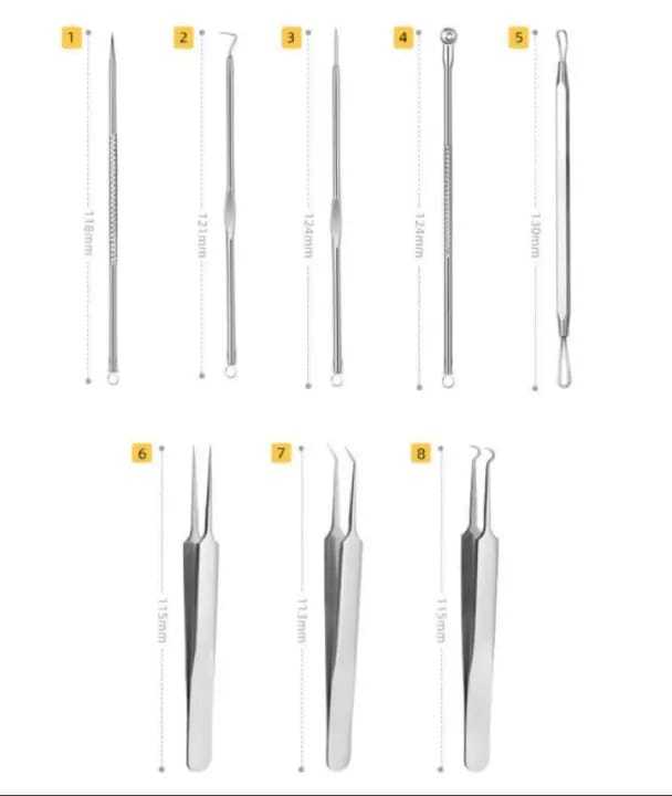 Professional%20beauty%20tools%208Pc%20Whitehead%20&%20Blackhead%20Removal%20Tool%20Set%20%E2%80%93%20Premium%20Stainless%20Steel%20Facial%20Extractor%20Kit%20for%20Acne,%20Pimple%20&%20Comedone%20Removal%20%E2%80%93%20Professional%20Beauty%20Skin%20Care%20Tools%20for%20Face%20Cleaning%20&%20Treatment%20-%20Image%204