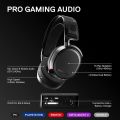 SteelSeries ARCTIS PRO WIRELESS Gaming Headset - Lossless High Fidelity Wireless + Bluetooth for PS5/PS4 and PC - Black | 61473. 
