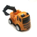 Toy Car, Model Car Kid Gif, Children's Inertia Vehicle Toy Cartoon Crane, Automatically Bounce Yellow ABS Plastic Durable Inertial Motor for Gift Kids Children Toy. 