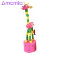 Giraffe Plush Toy Giraffe Toy Adorable Eco-friendly Dancing Portable Safe for Babies Colorful Puzzle Design Playtime Fun. 