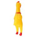 NYT Screaming Shrilling Rubber Chicken Sound Squeeze Chew Toy Relax Squeaker Gift. 