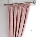 Cherry Blossom Jacquard Curtains - Blush Pink  Curtains set for room  Pair packed with Free Tie Backs. 