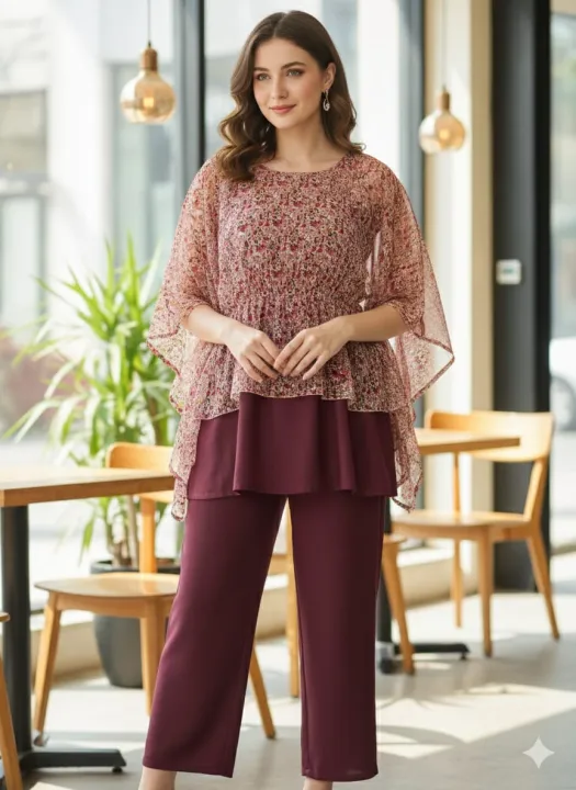 "Modern Women’s Cotton Suit – 3 Pieces of Comfort" | Daraz.pk
