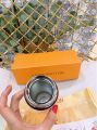 LV White Flower Thermo Flask LED Display Temperature Water Bottle. 