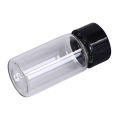 5pcs 5ml small cute lab glass vials bottles clear containers with screw cap. 