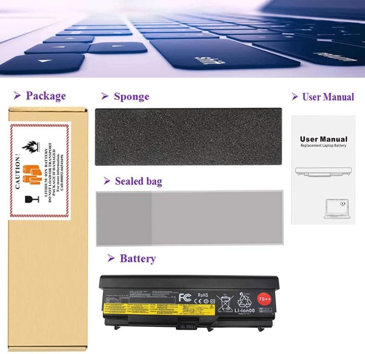 New%20Laptop%209%20Cell%20%20Notebook%20Battery%20For%20Lenovo%20ThinkPad%20%20T430%20P/N%200A36303%20-%20Image%207