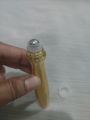 1pcs 4.5 inch long empty Golden 15ml Roll on Steel Roller Ball for use attar oil  Perfume Eye Cream Metal Golden Roll on Roller travel Bottle High Quality. 