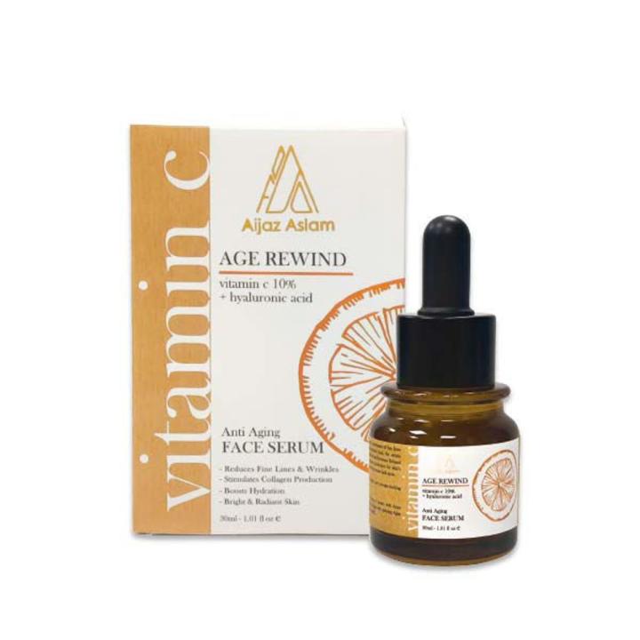 WB by Hemani - Aijaz Aslam – Age Rewind Face Serum with Vitamin C 10% + Hyaluronic Acid