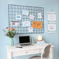 65cm x 45cm Metal grid for wall decor study room wall hanging pictures frame hanging. 