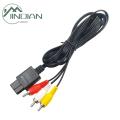 Av Cable for Lcd Led Tv Enhance Gaming Experience with Audio Line Hd-compatible Av Cable for N64/game Cube/super-nintendo Perfect for Southeast Asian Gamers Composite Video Audio Cable for Monitor. 