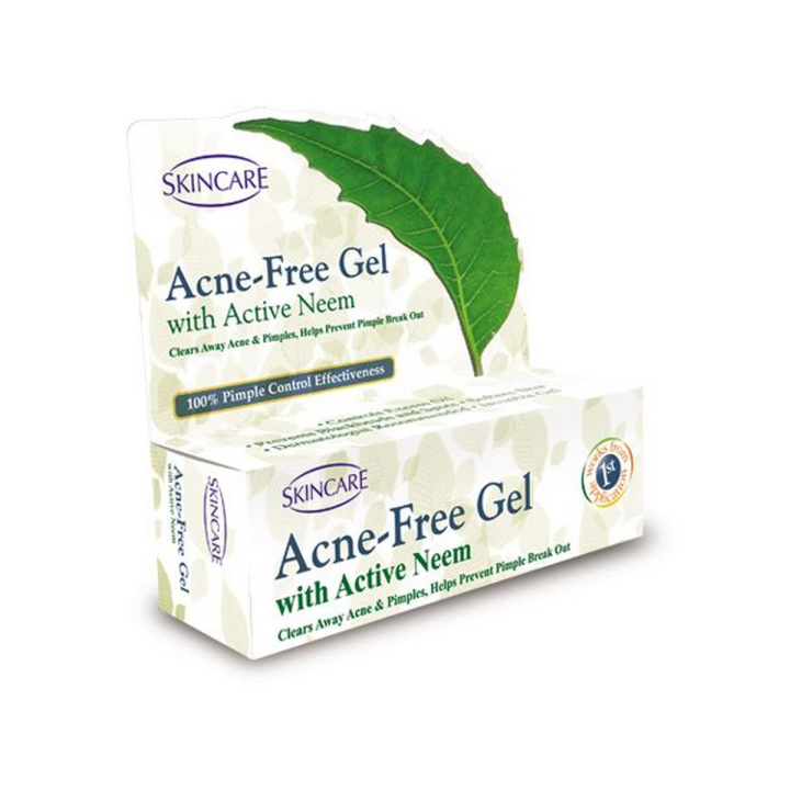Skincare Acne Free Gel With Active Neem