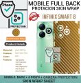 INFINIX SMART 8 FULL BACK 360 PREMIUM Protection Skin / Wrap protection sheet fo infnix smart 8. 