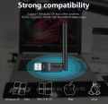 Wireless USB WiFi Adapter 150Mbps – Mini Network Card with Antenna – MT7601 & RTL8188 Wireless Receiver Dongle for PC, Desktop, Laptop, IPTV, Set-Top Box – High-Speed 2.4GHz LAN Wi-Fi Adapter. 
