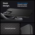 Spigen Liquid Air Phone Case for iPhone 15 Pro Max – Matte Black. 