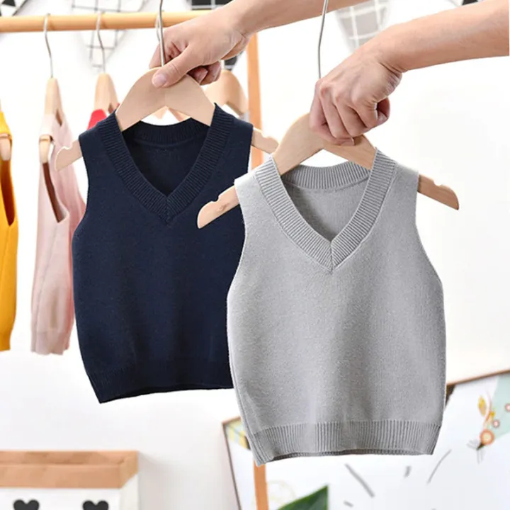Pack%20of%203%20Multi%20colors%20Sleeveless%20Sweaters%20For%20Winter%20for%20Kids%20Sweaters%20for%20Boys%20-%20Image%202