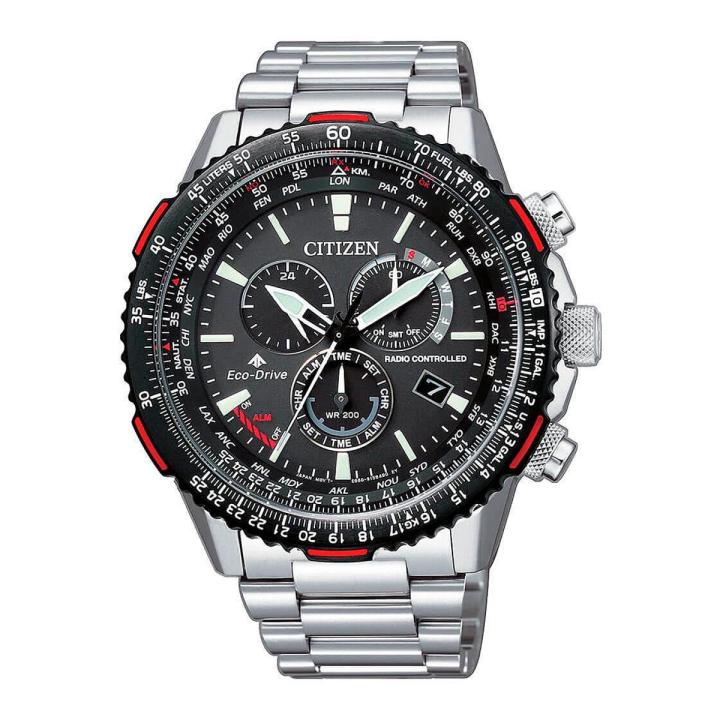 Citizen Promaster World Timer Wrist Watch for Men  – CB5001-57E