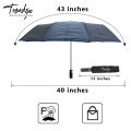 TRENDZIO Automatic Open Close with LED Flashlight Waterproof 10 Double Fiber Strong Ribs Wind Resistant UV Protection Double Fabric 2 Person Umbrella for Men Women. 