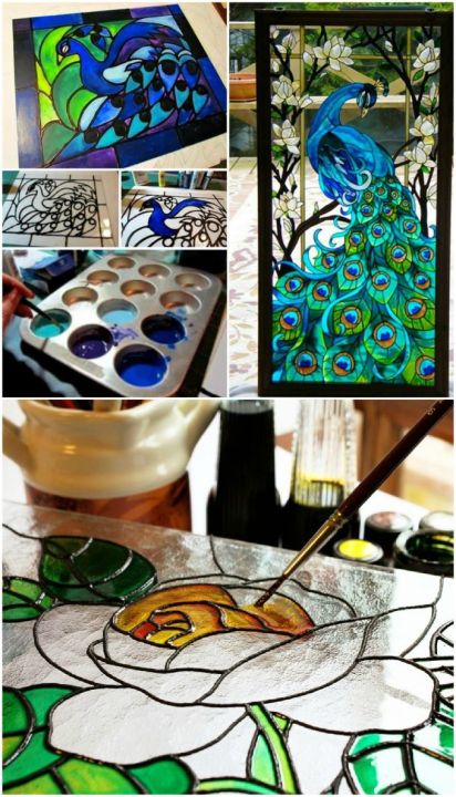 Crystalline%20Glass%20Paint%20,%20Glass%20Colors%2022%20Ml%20Single%20Bottle%20For%20Glass%20Art/Glass%20Painting%20-%20Image%202