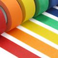 12X Colored Masking Tape,Colored Painters Tape for Arts and Crafts, Labeling or Coding - 6 Different Color Rolls. 