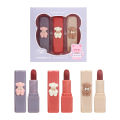 HengFang Cute Lip Makeup Student Dropshipping Gummy Bear Matte Lipstick Tik Tok Boutique H9440. 