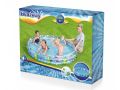 Bestway 51005 | 3 Ring Inflatable | PVC Swimming Pool Collection for Kids | Summer Fun & Water Games | For Children 6 foot Swimming Pool Size | Imported Best Way High Quality | Air Home Pools. 