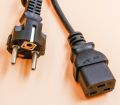 POWER Supply Cable AC Power Cord for PC & Monitor and Laptops Multipurpose - Copper - 1.5M. 