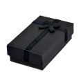 Black Ribbon Empty Gift Box. 
