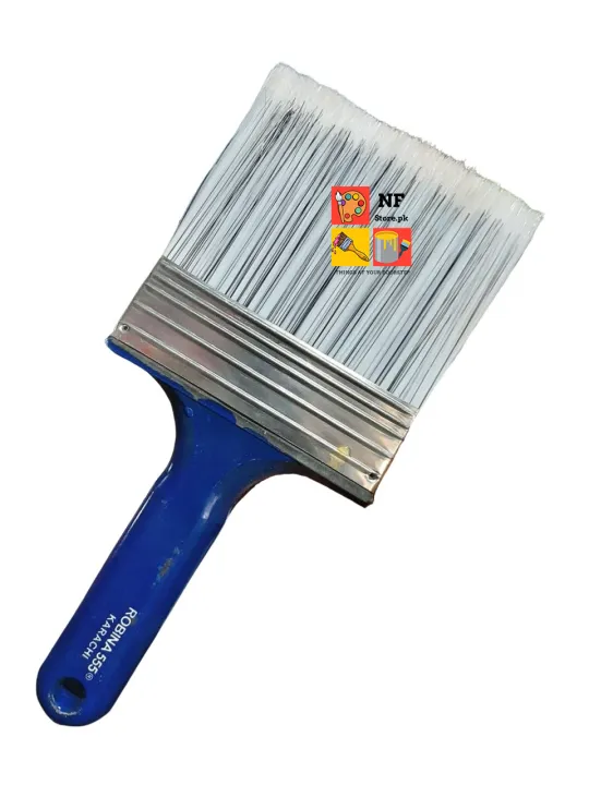 Paint%20Brush%205"%20Inches%20For%20Emulsion%20(Distemper)%20Watercolor%20Paint-%20Plastic%20Bristle%20And%20Handle%20-%20for%20Paint%20Job%20with%20Acrylic,%20-%20Image%202