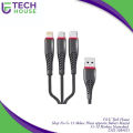 Premium Fast Charging and Data Cable 3 In One UN-300. 