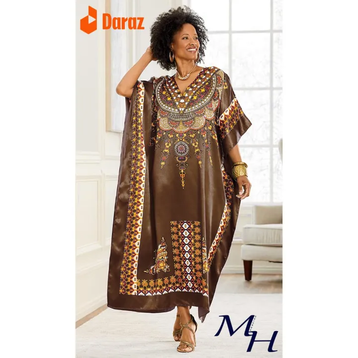 Printed%20Silk%20Kaftan%20Dress%20for%20Women%20&%20Girls%20%7C%2052%E2%80%9D%20Long%20Nightwear,%20Loungewear%20Abaya,%20Fancy%20Kaftans%20for%20Pakistani%20Girls%20&%20Women%20%7C%20One%20Size%20Fits%20Up%20to%20XXXL%20Nighty%20&%20Maternity%20Dresses%20-%20Image%202