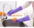 Reusable Silicone Dish Washing Gloves: Premium, Durable, Heat Resistant, Waterproof, Long Design with Scrubber - Perfect for Girls, Winter, Kitchen, Cleaning, and Car Washing - Best Quality Multipurpose Pack. 