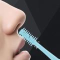 Double Sided Nose Hair Knife Manual Nostril Cleaning Nose Hair Trimmer for Women Men 360 Degree Rotate Nostril Cleaning Scissors. 